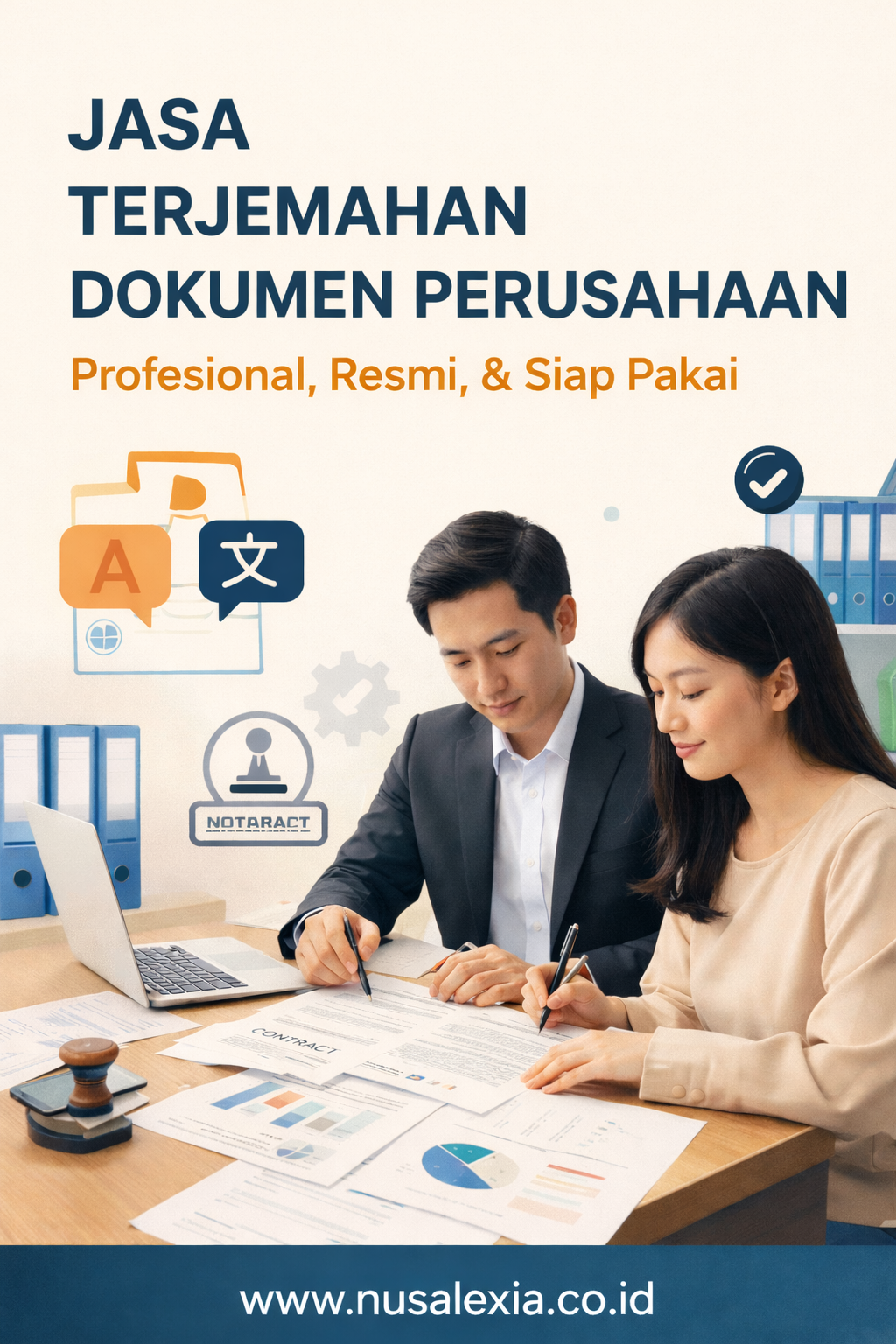 Jasa Terjemahan Dokumen Perusahaan Profesional dan Resmi