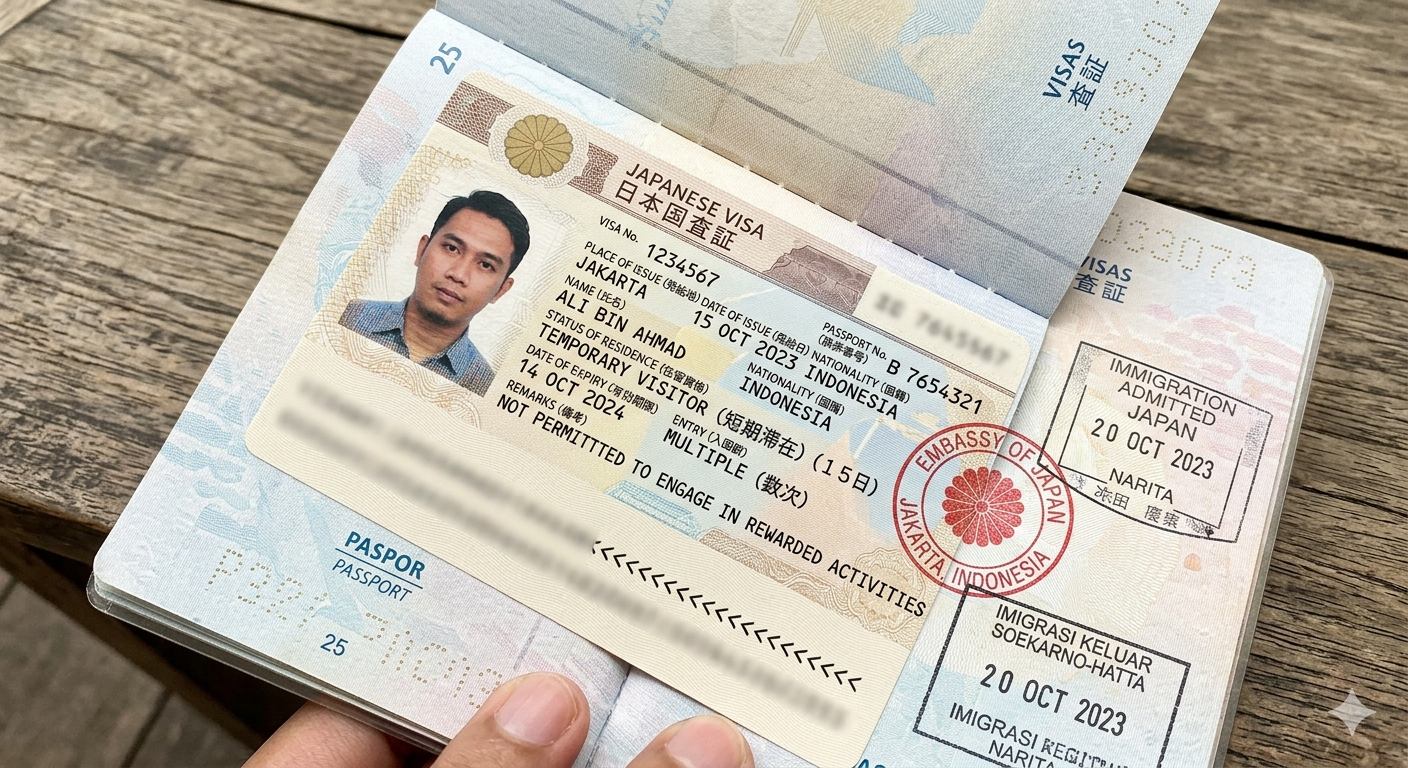 Jasa Terjemahan Dokumen Visa Jepang Tangerang